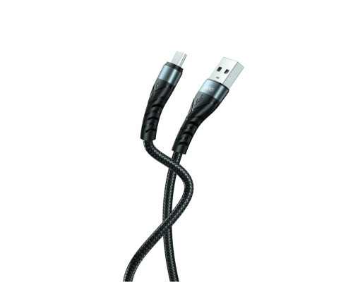 Кабель USB XO NB209 Micro 2.4A black TPS-2710000250807