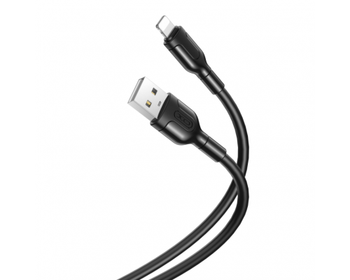 Кабель USB XO NB212 Lightning 2.1A black TPS-2710000250852