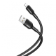 Кабель USB XO NB212 Lightning 2.1A black TPS-2710000250852