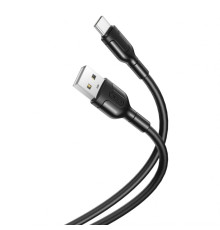 Кабель USB XO NB212 Type-C 2.1A black