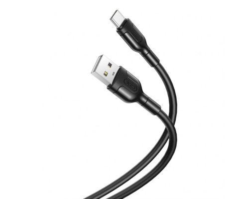 Кабель USB XO NB212 Type-C 2.1A black