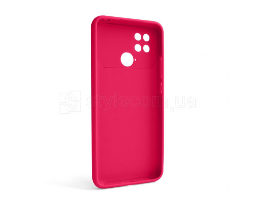 Чохол Full Silicone Case для Xiaomi Poco C40 fluorescent rose (37) (без логотипу)