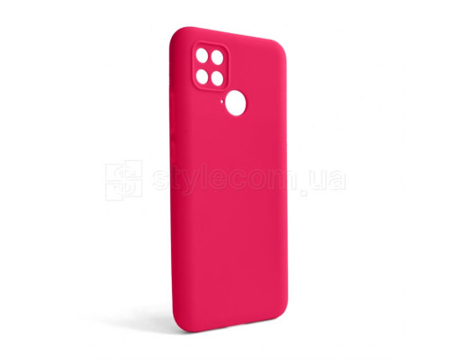 Чохол Full Silicone Case для Xiaomi Poco C40 fluorescent rose (37) (без логотипу)