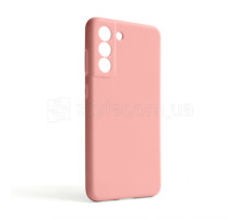 Чохол Full Silicone Case для Samsung Galaxy S21 FE/G990 (2022) light pink (12) (без логотипу)