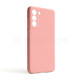 Чохол Full Silicone Case для Samsung Galaxy S21 FE/G990 (2022) light pink (12) (без логотипу)