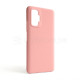 Чохол Full Silicone Case для Xiaomi Redmi Note 10 Pro 4G light pink (12) (без логотипу) TPS-2710000251521