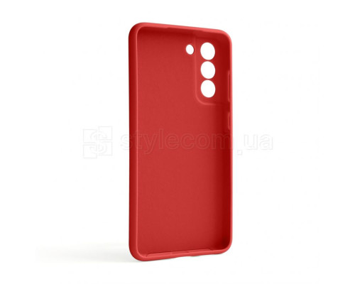 Чохол Full Silicone Case для Samsung Galaxy S21 FE/G990 (2022) red (14) (без логотипу)