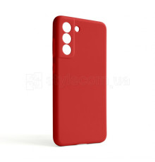 Чохол Full Silicone Case для Samsung Galaxy S21 FE/G990 (2022) red (14) (без логотипу)