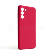 Чохол Full Silicone Case для Samsung Galaxy S21 FE/G990 (2022) rose red (42) (без логотипу)