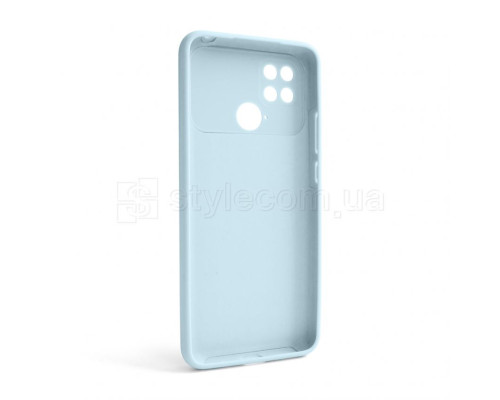 Чохол Full Silicone Case для Xiaomi Poco C40 light blue (05) (без логотипу)