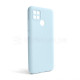 Чохол Full Silicone Case для Xiaomi Poco C40 light blue (05) (без логотипу)