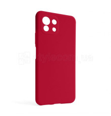 Чохол Full Silicone Case для Xiaomi Mi 11 Lite 4G rose red (42) (без логотипу) TPS-2710000251255 2710000251255