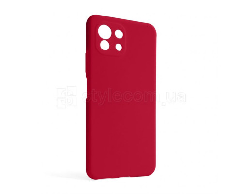 Чохол Full Silicone Case для Xiaomi Mi 11 Lite 4G rose red (42) (без логотипу) TPS-2710000251255 2710000251255