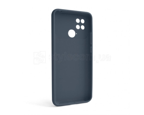 Чохол Full Silicone Case для Xiaomi Poco C40 dark blue (08) (без логотипу)