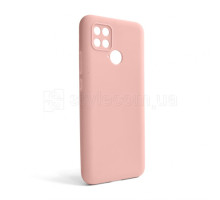 Чохол Full Silicone Case для Xiaomi Poco C40 light pink (12) (без логотипу)