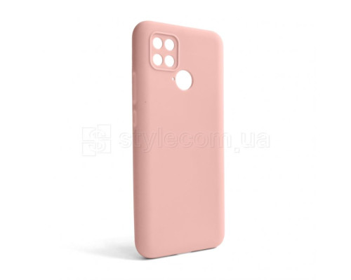 Чохол Full Silicone Case для Xiaomi Poco C40 light pink (12) (без логотипу)