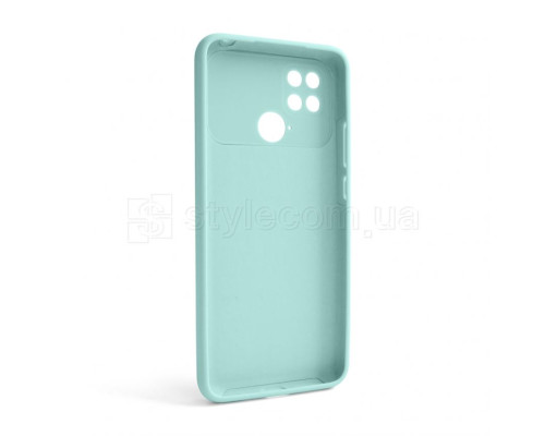 Чохол Full Silicone Case для Xiaomi Poco C40 turquoise (17) (без логотипу)