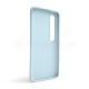 Чохол Full Silicone Case для Xiaomi Mi 10 light blue (05) (без логотипу)