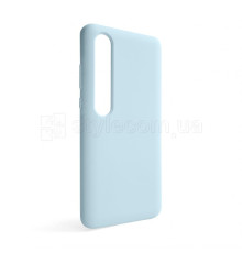 Чохол Full Silicone Case для Xiaomi Mi 10 light blue (05) (без логотипу)