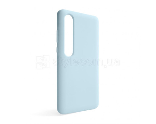 Чохол Full Silicone Case для Xiaomi Mi 10 light blue (05) (без логотипу)