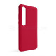 Чохол Full Silicone Case для Xiaomi Mi 10 rose red (42) (без логотипу) TPS-2710000251675 2710000251675