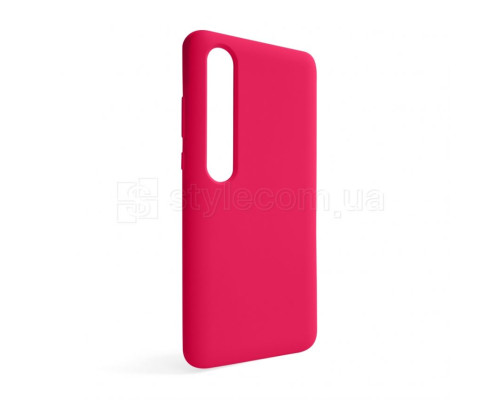 Чохол Full Silicone Case для Xiaomi Mi 10 fluorescent rose (37) (без логотипу)