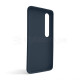 Чохол Full Silicone Case для Xiaomi Mi 10 dark blue (08) (без логотипу)