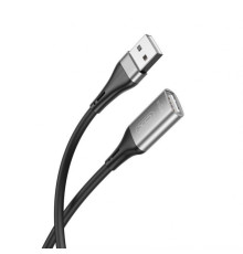 Подовжувач XO NB219 USB to USB 2м black