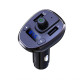Автомобільний зарядний пристрій (адаптер) - FM модулятор XO BCC05 2USB / 3A black