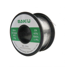 Припій Baku BK-5004 (0.4 мм, Sn 63%, Pb 35.1%, rma 1.9%)