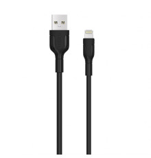 Кабель USB WALKER C350 Lightning black TPS-2710000253006