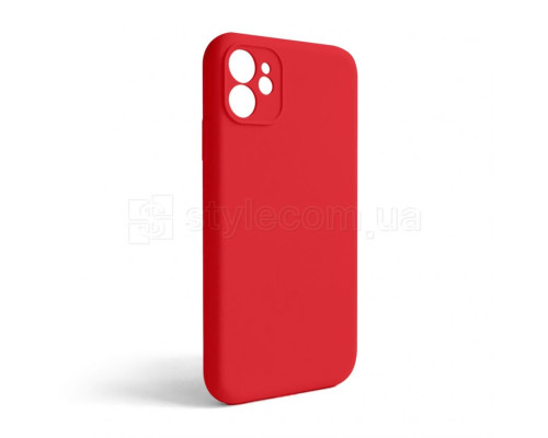 Чохол Full Silicone Case для Apple iPhone 11 red (14) закрита камера (без логотипу) TPS-2710000253877