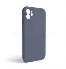 Чохол Full Silicone Case для Apple iPhone 11 lavender grey (28) закрита камера (без логотипу) TPS-2710000253754