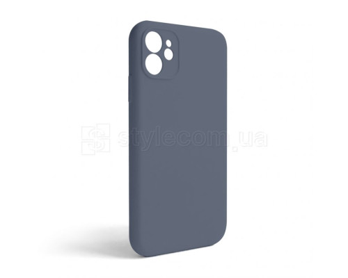 Чохол Full Silicone Case для Apple iPhone 11 lavender grey (28) закрита камера (без логотипу) TPS-2710000253754