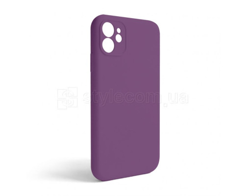 Чохол Full Silicone Case для Apple iPhone 11 grape (43) закрита камера (без логотипу) TPS-2710000253747