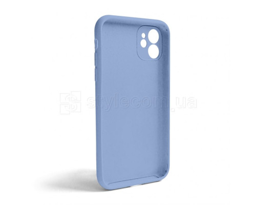 Чохол Full Silicone Case для Apple iPhone 11 light blue (05) закрита камера (без логотипу) TPS-2710000253778