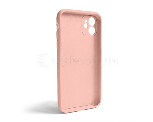 Чохол Full Silicone Case для Apple iPhone 11 light pink (12) закрита камера (без логотипу) TPS-2710000253785