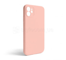 Чохол Full Silicone Case для Apple iPhone 11 light pink (12) закрита камера (без логотипу) TPS-2710000253785