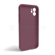 Чохол Full Silicone Case для Apple iPhone 11 maroon (42) закрита камера (без логотипу) TPS-2710000253808