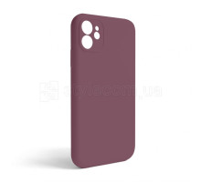 Чохол Full Silicone Case для Apple iPhone 11 maroon (42) закрита камера (без логотипу) TPS-2710000253808