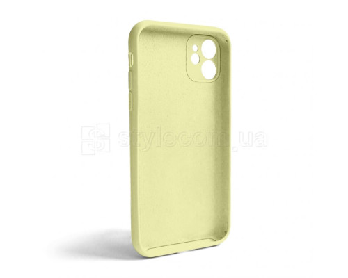 Чохол Full Silicone Case для Apple iPhone 11 mellow yellow (51) закрита камера (без логотипу) TPS-2710000253815