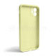 Чохол Full Silicone Case для Apple iPhone 11 mellow yellow (51) закрита камера (без логотипу) TPS-2710000253815