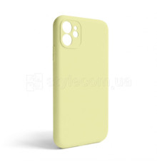 Чохол Full Silicone Case для Apple iPhone 11 mellow yellow (51) закрита камера (без логотипу)