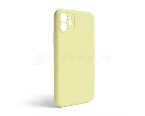 Чохол Full Silicone Case для Apple iPhone 11 mellow yellow (51) закрита камера (без логотипу) TPS-2710000253815