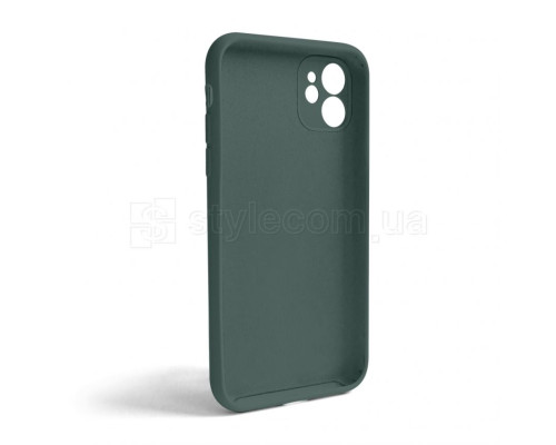 Чохол Full Silicone Case для Apple iPhone 11 pine green (55) закрита камера (без логотипу) TPS-2710000253839