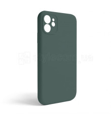 Чохол Full Silicone Case для Apple iPhone 11 pine green (55) закрита камера (без логотипу) TPS-2710000253839