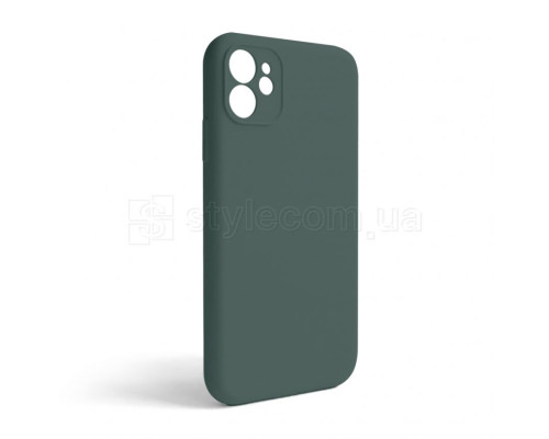 Чохол Full Silicone Case для Apple iPhone 11 pine green (55) закрита камера (без логотипу) TPS-2710000253839