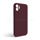 Чохол Full Silicone Case для Apple iPhone 11 plum (57) закрита камера (без логотипу) TPS-2710000253846