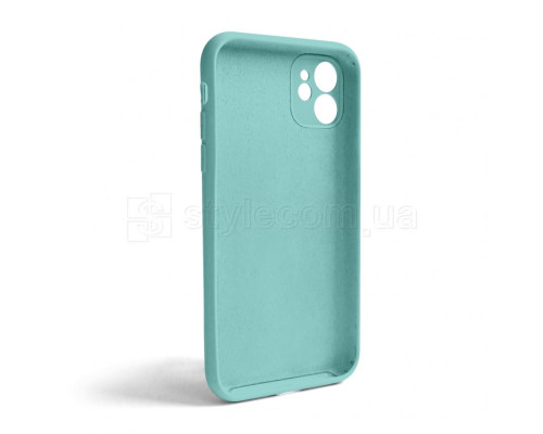 Чохол Full Silicone Case для Apple iPhone 11 sea blue (21) закрита камера (без логотипу) TPS-2710000253860