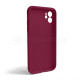 Чохол Full Silicone Case для Apple iPhone 11 rose red (37) закрита камера (без логотипу) TPS-2710000253853